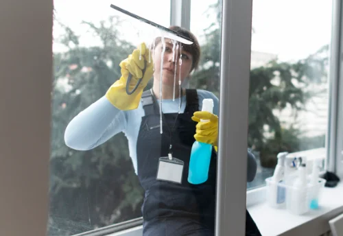Nettoyage de vitres intérieures et extérieures à Monneville